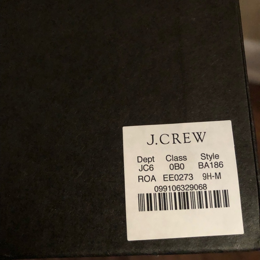 J CREW | Rich Oak Gwen Lug-Sole Leather Lace-Up Tall Shaft Boots | Size 9.5 - Picture 15 of 15